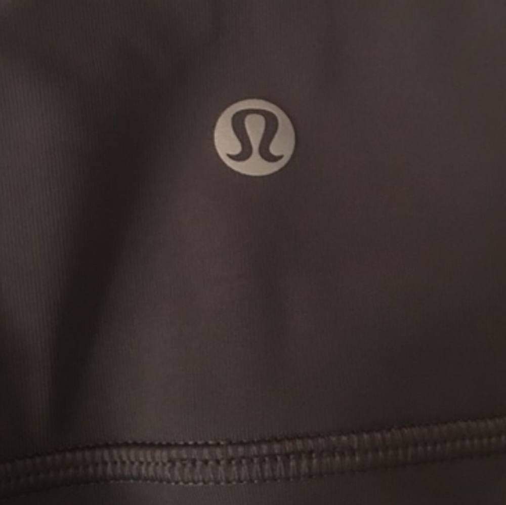 Lululemon All The Right Places Crop II (23") Dark Carbon Size 6 - Picture 9 of 10